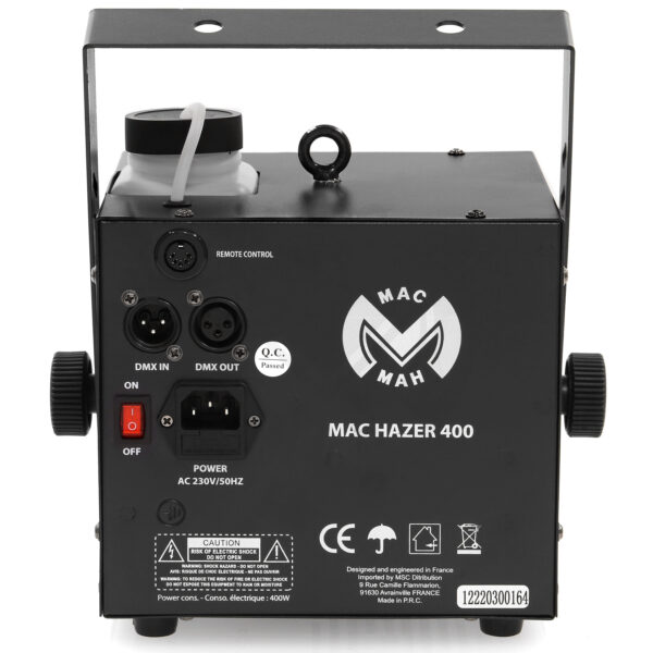 Mac Mah - Mac Hazer 400, mašina za maglicu - Slika 5