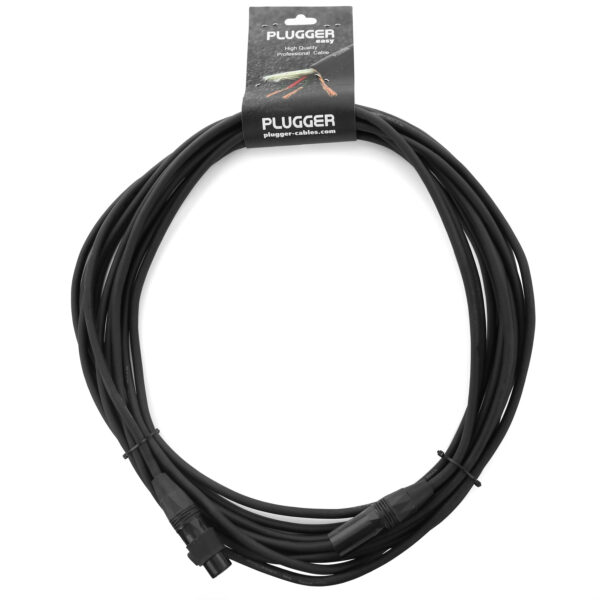 Plugger - Kabel DMX IP65 XLR Ž 3b - XLR M 3b longueur 10m - Slika 2