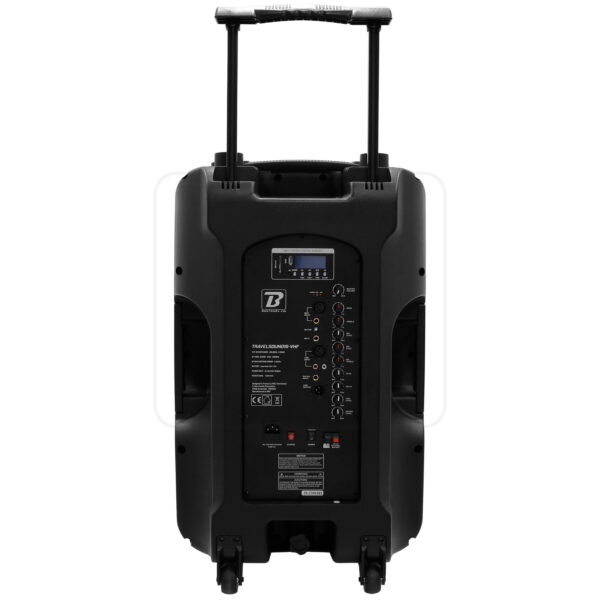 BoomTone DJ - TravelSound15-VHF, prijenosni,ručni+naglavni mic,daljinac - Slika 5