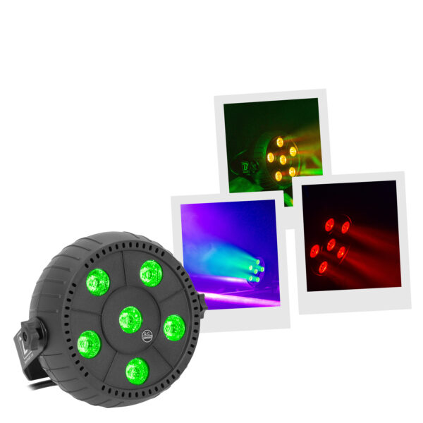 BoomTone DJ - Mega LED 6X3W
