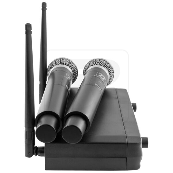 BoomTone DJ - UHF Duo, profi bežićni mikrofon, ručni, dupli (par) - Slika 7