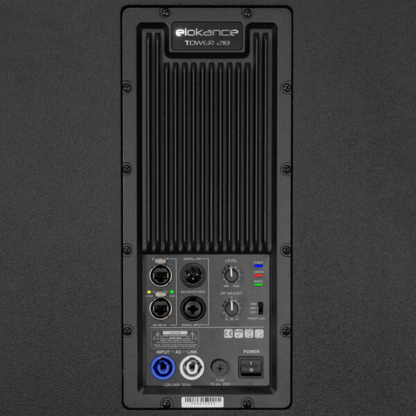 Elokance - Tower 218, trosistemski toranjski razglas 6.800W - Slika 5