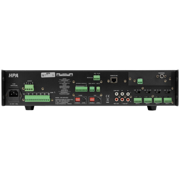 HPA - MPA480Z: 70V/100V/4Ω mixersko pojačalo 6 zona 480W, USB/SD/BT - Slika 3