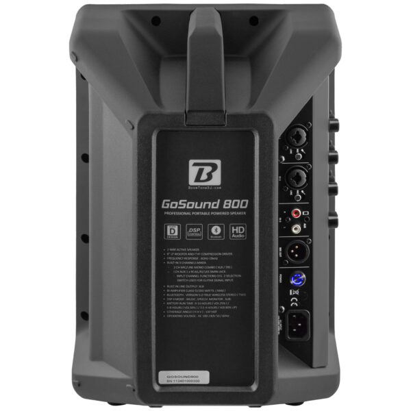BoomTone DJ - GoSound 800: prijenosni razglas s 4h baterijom - Slika 3
