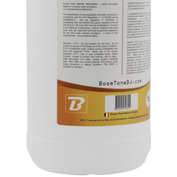 BoomTone DJ - Fog Fluid Standard 1L, vrhunska tekućina za dim - Slika 9