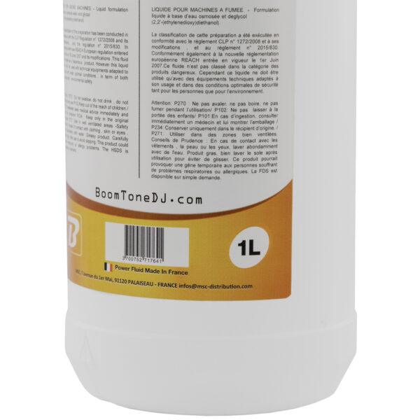 BoomTone DJ - Fog Fluid Standard 1L, vrhunska tekućina za dim - Slika 10