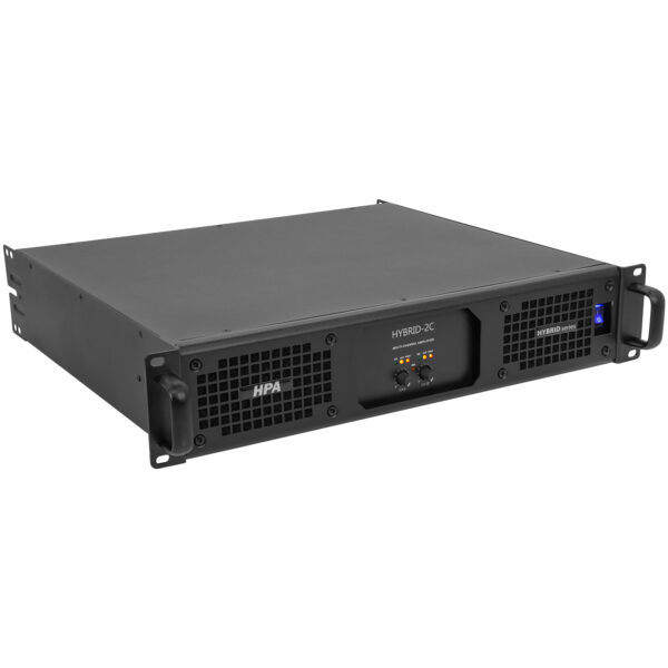 HPA - HYBRID-2C: 2.500W hibridno 2-ch pojačalo za 2.7/4/8Ω i 100V