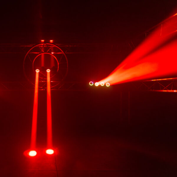 Mac Mah - Beam-Line: moving head s 4 LED-ring beama - Slika 5