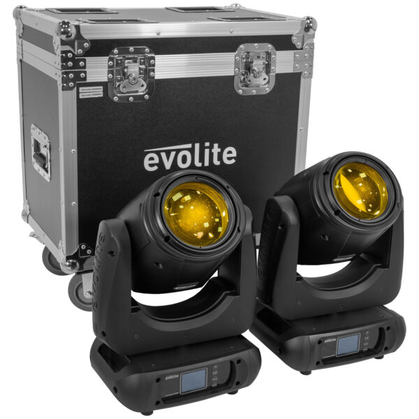 Evolite - Moving Beam 7R MKII Set (2 kom moving heada s flight caseom) - Slika 2