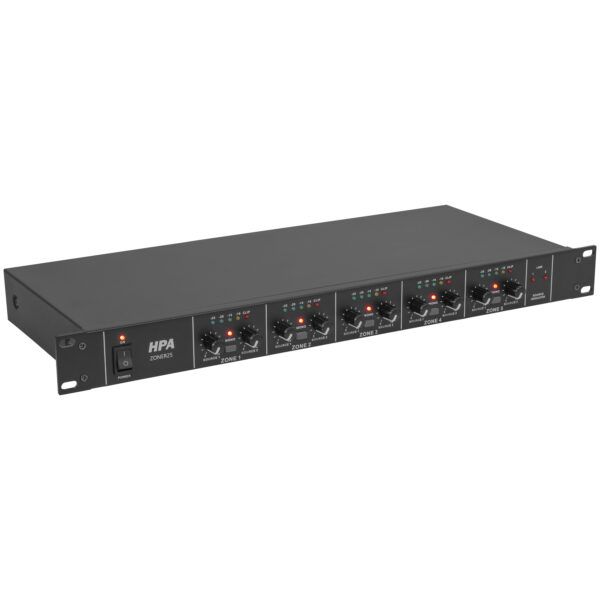 HPA - Zoner 25: multi-zone 2-in 5-out mixer/splitter, for installations