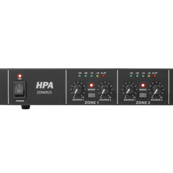HPA - Zoner 25: multi-zonski 2-in 5-out mikser/splitter, za instalacije - Slika 4