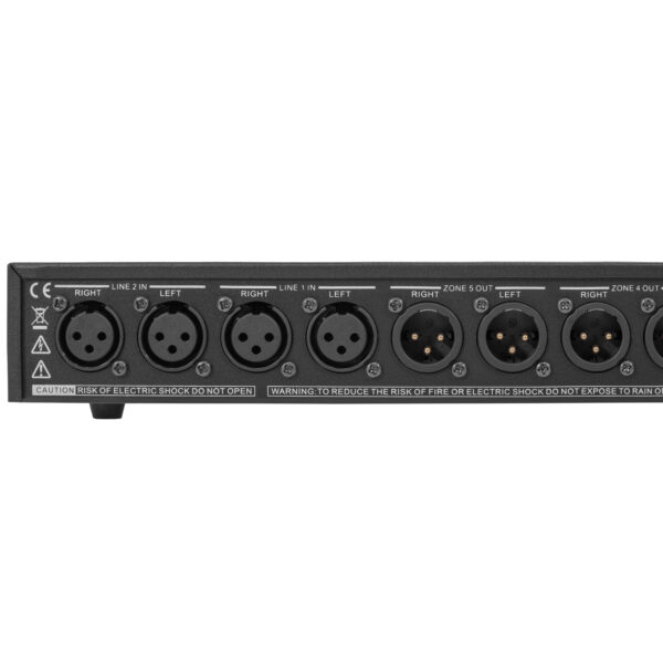 HPA - Zoner 25: multi-zonski 2-in 5-out mikser/splitter, za instalacije - Slika 6