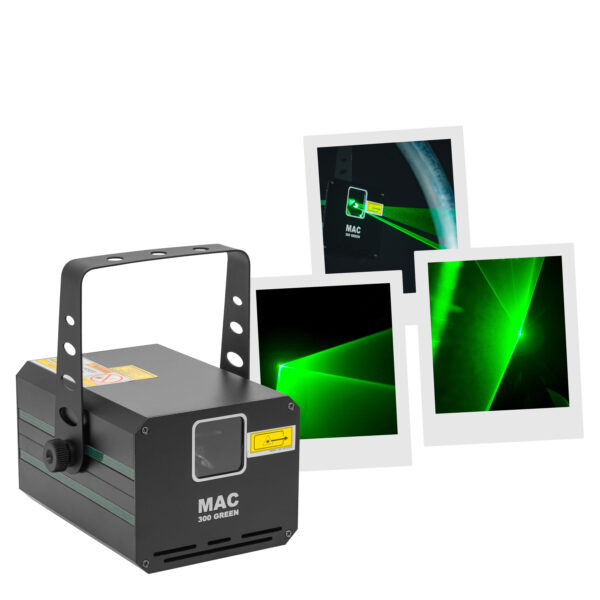 Mac Mah - MAC 300 GREEN; zeleni laser