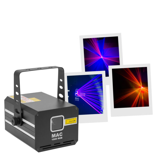 Mac Mah - MAC 1000 RGB: multicolor laser