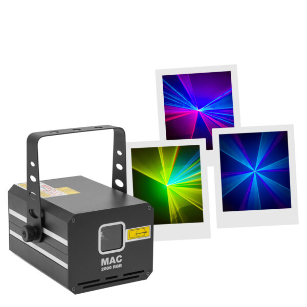 Mac Mah - MAC 2000 RGB: multicolor laser