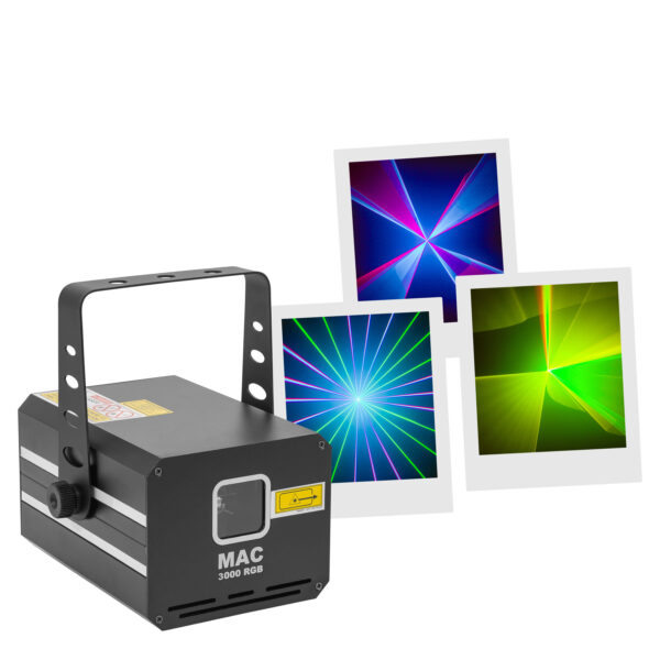 Mac Mah - MAC 3000 RGB: multicolor laser