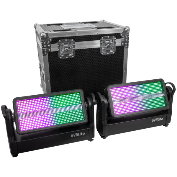 Evolite Pro - Thunder Kolor Set, moćni outdoor motorizirani strobe/wash - Slika 2