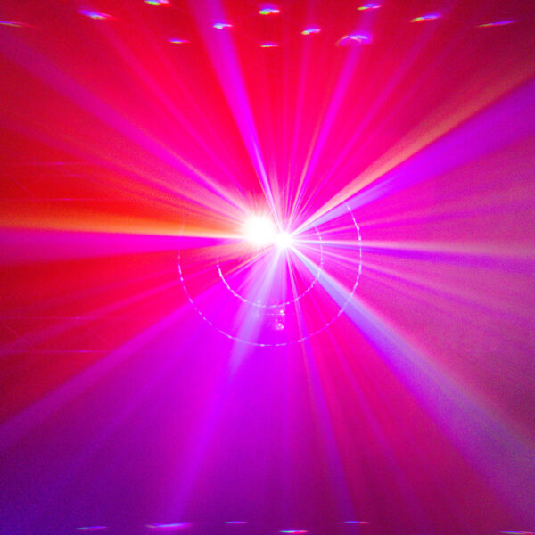 BoomTone DJ - LightShow 6FX: RGBW,Laser,Strobo,UV,wash,gobo,cryst.ball - Slika 5