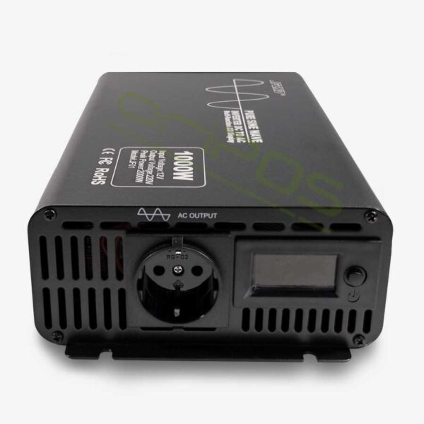JF - Pretvarač (Inverter) 1000/2000W 24V/220V Pure Sine Wave JF01 - Slika 2